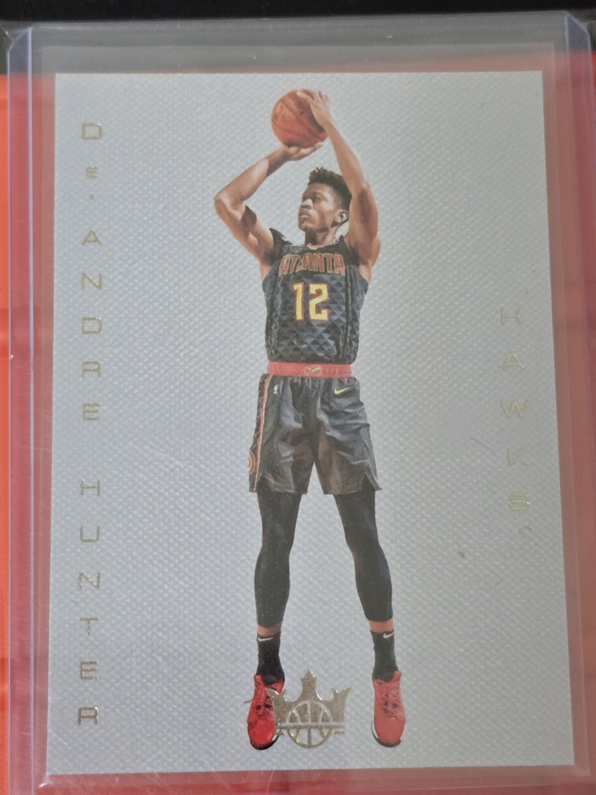 2019-20 Panini Court Kings Basketball Deandre Hunter Blank Slate Ssp Case Hit
