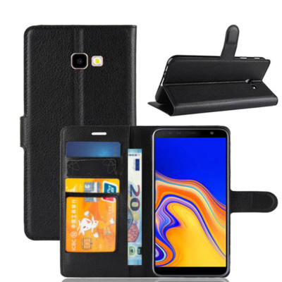 HPO Handy Tasche für Samsung Galaxy J4 Plus SM-J415F Klapp Flip Cover Case Etui
