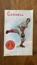 c1910s S22 Murad Cigarettes tobacco silk CORNELL UNIVERSITY Baseball Pitcher
