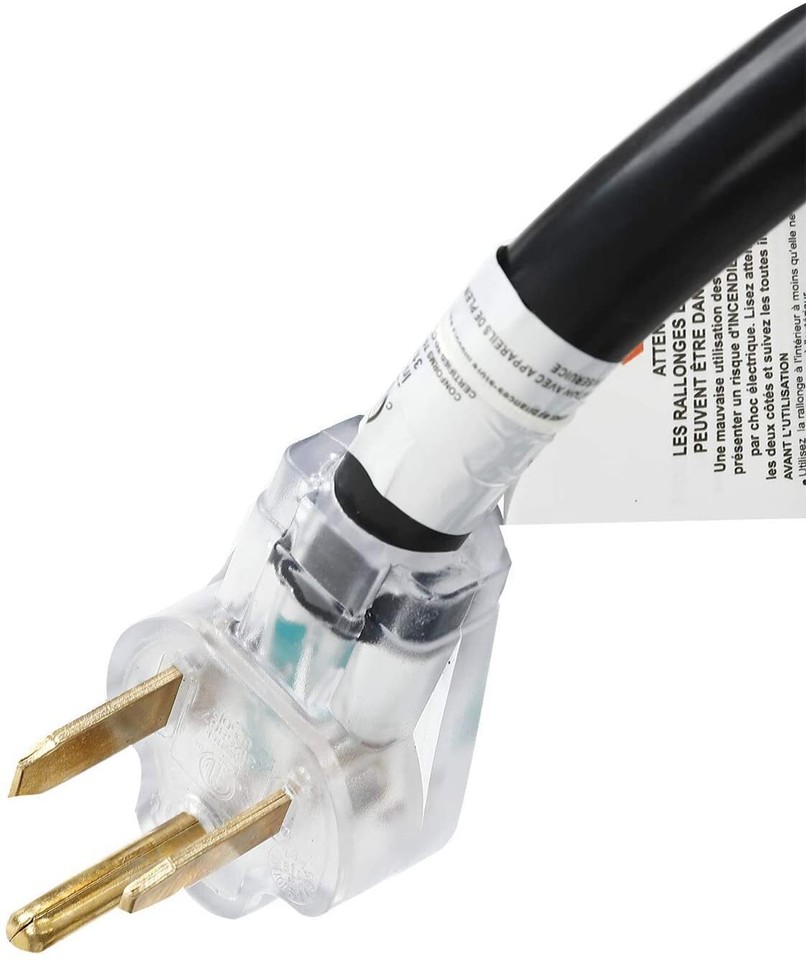 220V 50AMP Welder Extension Cord 8 Gauge Heavy Duty Industrial NEMA 650