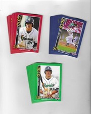 (30) 2010 CEDAR RAPIDS KERNELS RISING ALUMNI  MIKE TROUT #1, 2, 3,  (10) SETS