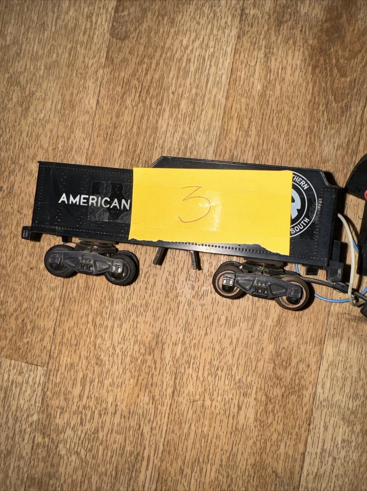 American Flyer 21160 4-4-2 Steam Engine S Gauge Southern Service Not Running - Image 3 of 4