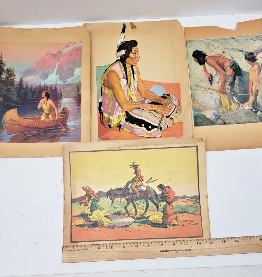 Various Native American Teaching aids from The State Teacher's college B eBay