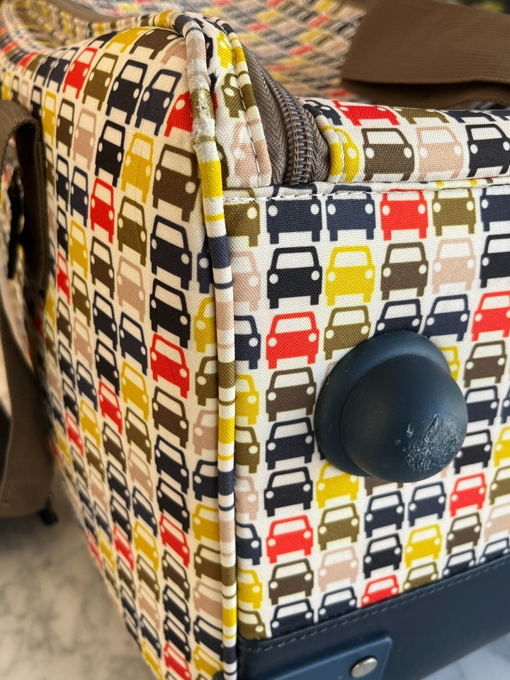 Orla Kiely Luggage 21" x 12" x 12" MultiColored Rolling Cars Target