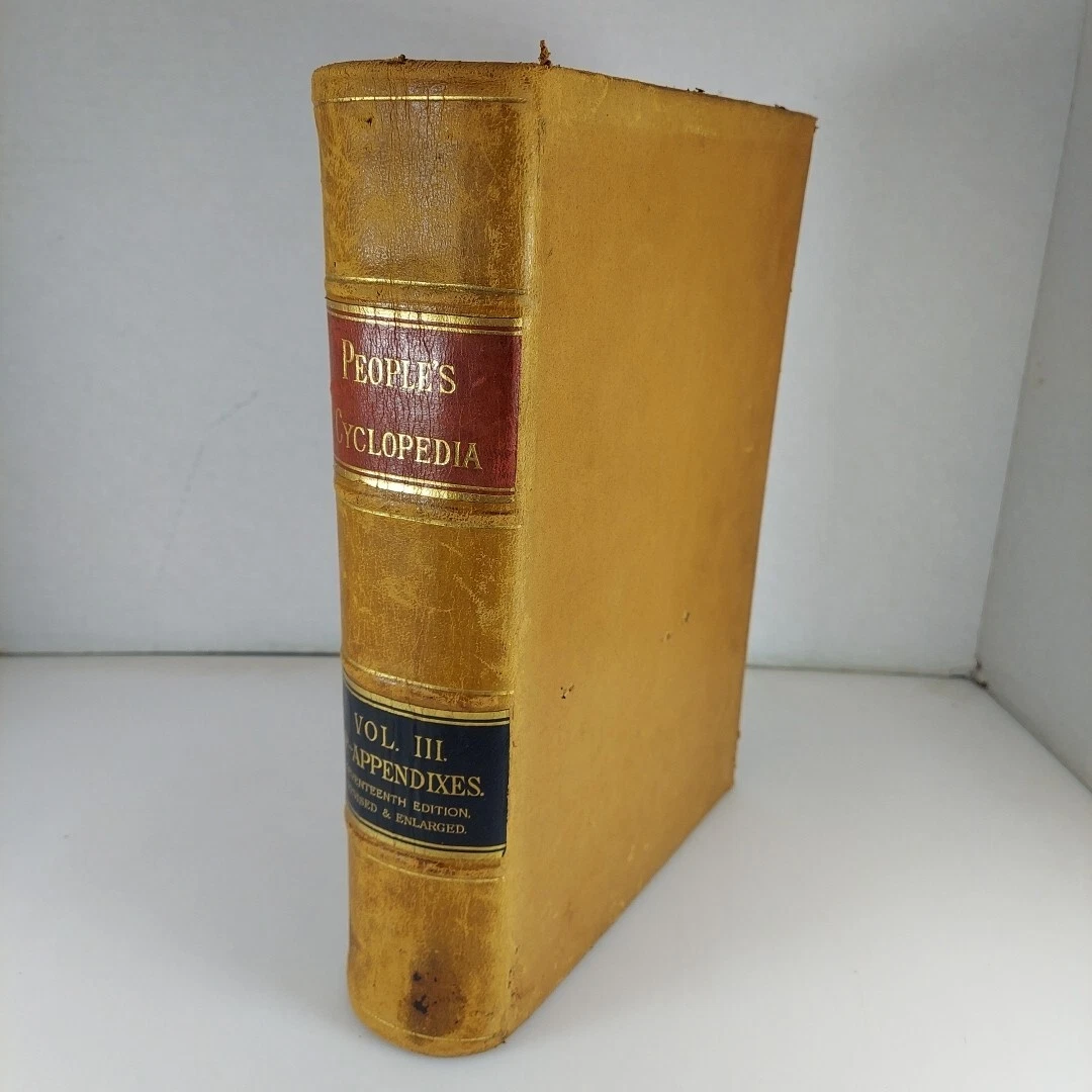 Encyclopedia Books 1850-1899 for sale - eBay