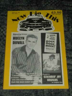 NOW DIG THIS MAGAZINE- ROCK N ROLL- MAY 2000. NUMBER 206. (SLIGHT TEAR ON BACK