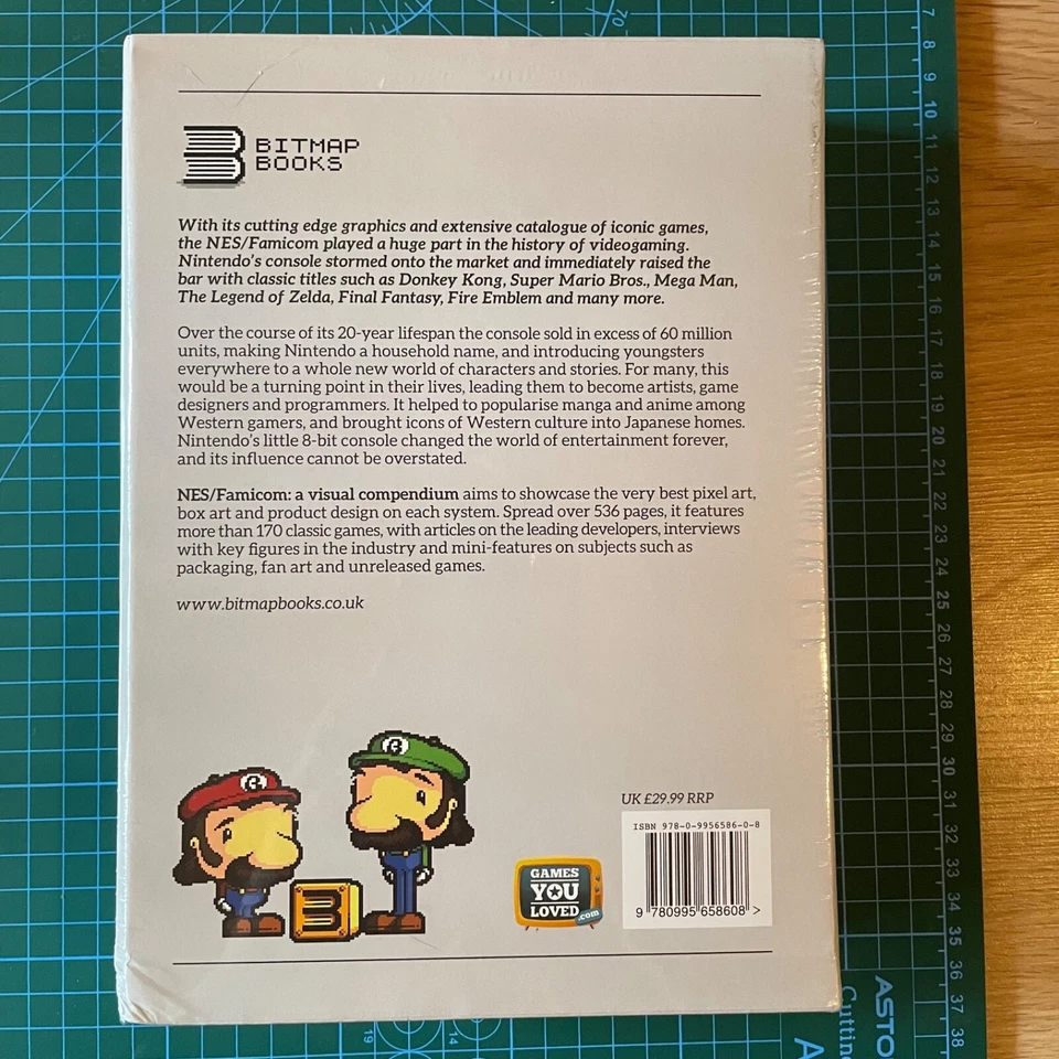 NES/Famicom: A Visual Compendium Hardcover + Slipcase New & Sealed NM Foto 2 de 4