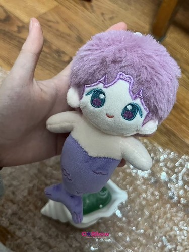 2025 Love and Deepspace Qi Yu Mermaid 12cm Plush Keychain Doll Toy Bag Cute - Picture 9 of 12