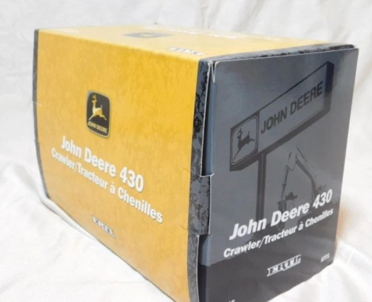 Juguete coleccionable ERTL ESCALA 1/16 FUNDIDO A PRESIÓN JOHN DEERE 430 CRAWLER NUEVO EN CAJA  Foto 4 de 4