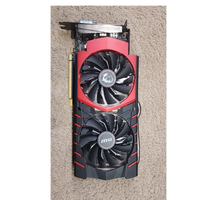 MSI NVIDIA GeForce GTX 970 Dual Fan Graphics Card HDMI DisplayPort DVI 4GB GDDR5