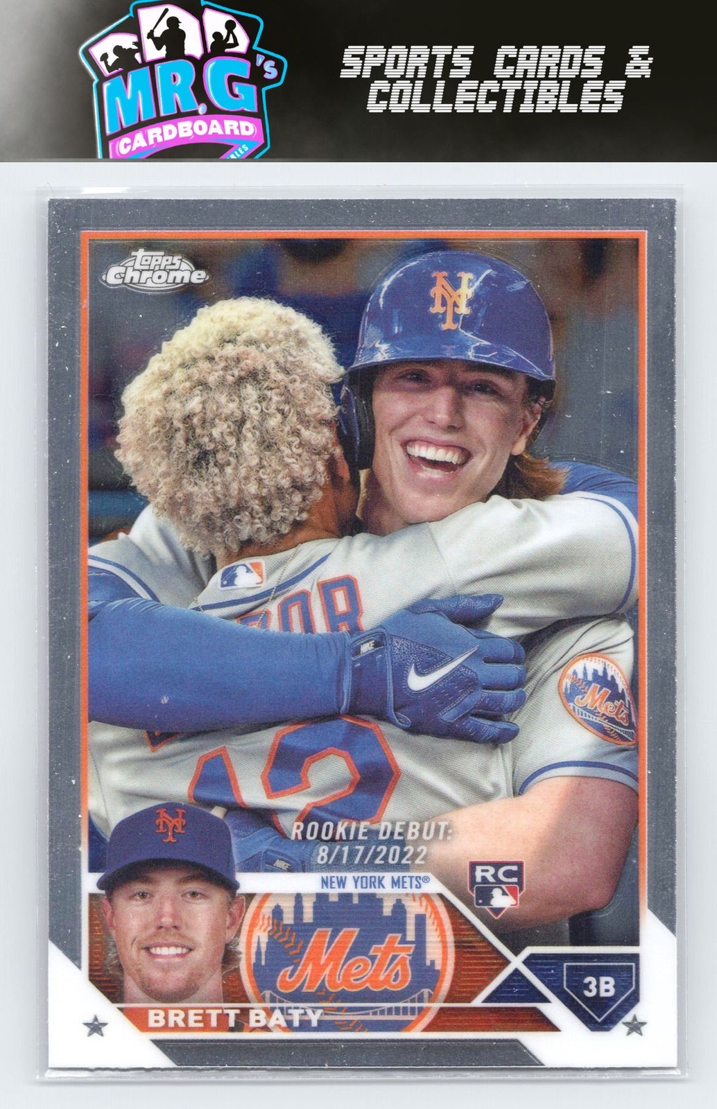 2023 Topps Chrome Update #USC10 Brett Baty