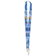 Winnie the Pooh Character Themed Eeyore Lanyard ID Badge Key Holder Neck Strap