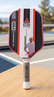 JOOLA Ben Johns Perseus Pro V 16mm Pickleball Paddle Blaze Red New Sealed USAP