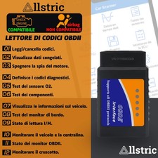 Auto Diagnostica Bluetooth per iOS Android e Windows Scanner OBD2 per - Miniatura 2