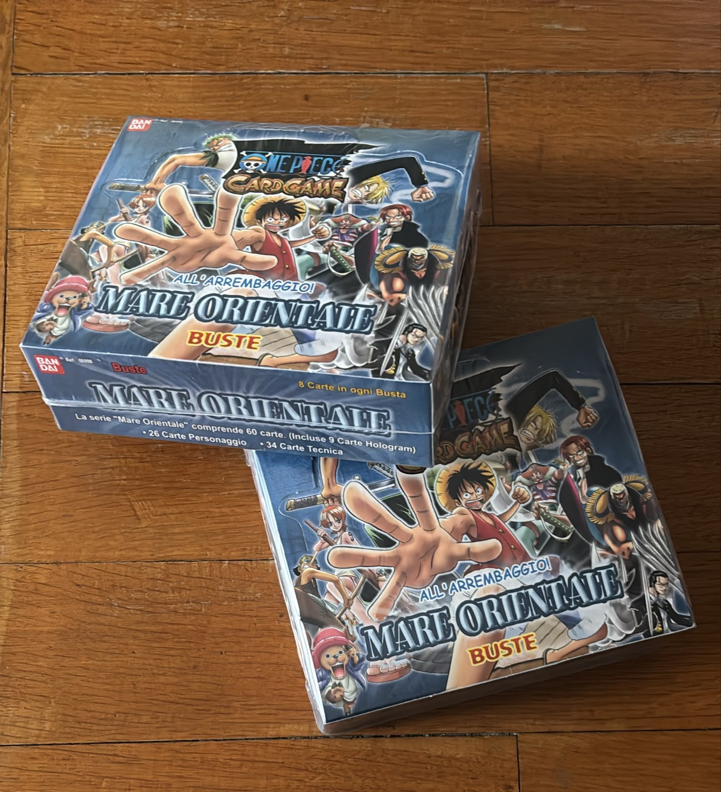 Inserzione dedicata "ig_nido_clan" 2 Box sigillati One Piece 1° serie