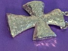 Vintage Sarah Coventry "Golden Splendor" Maltese Cross Necklace — photo 3
