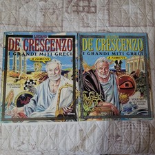 DE CRESCENZO I GRANDI MITI GRECI A FUMETTI VOL.1 e 2 Mondadori 1995