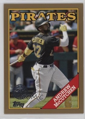 2023 Topps Update 1988 Topps Baseball Gold 53/75 Andrew McCutchen #88US-40 0a6