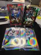 2024 select 2 AJ Brown Red Flash /249 Will Shipley Johnny Wilson prizm silvers +