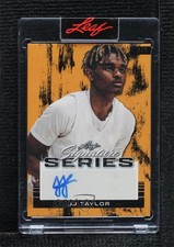 2022-23 Leaf Signature Series Orange 1/1 JJ Taylor #BA-JJT Auto 2u3