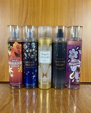 Bath  Body Works Fine Fragrance Mist Lot of 5 Brand New 86 MSRP