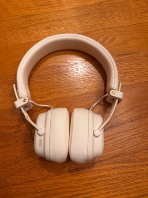 Marshall - Major V Wireless Headphones White/Cream