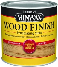 Minwax 223504444 Wood Finish, Cherry Stain, Half Pint