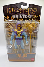 Masters Of The Universe MOTU Alcala Skeletor Core Gold Figure Walmart Exclusive