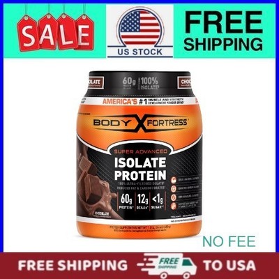 Body Fortress Super Advanced 100% Ultra-filtered Isolate Protein Powder 1.5 lb
