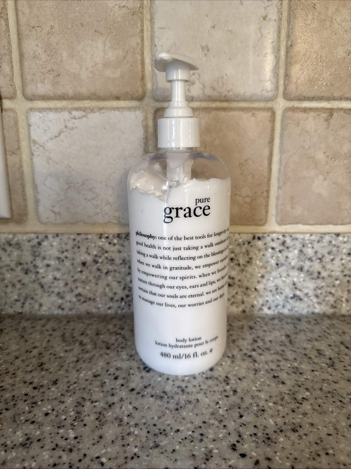 Philosophy Pure Grace Perfumed Body Lotion 16 oz 480 ml