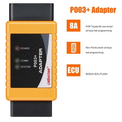 OBDSTAR P003+ Adapter work with X300 DP key master, X300 DP Plus Progarmming