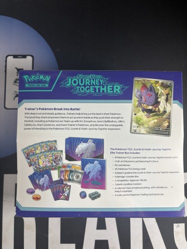 Pokemon Scarlet & Violet Journey Together Elite Trainer Box ETB - Afbeelding 2 van 2