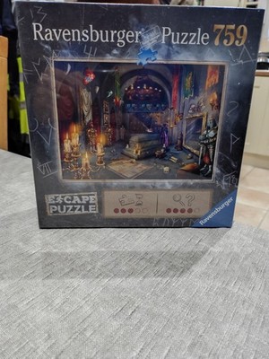 Ravensburger Flucht Puzzle Brandneu mit Etikett Vampirschloss 759 Stück Puzzle Neu versiegelt