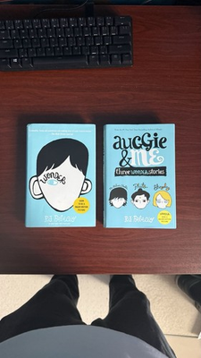 #ad Wonder Auggie amp; Me by R.J. Palacio Hardcover Set Like New $17.99