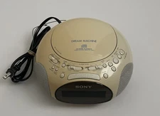SONY Dream Machine PSYC ICF-CD831 Radio/CD Player/Alarm-WORKS GREAT!