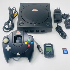 [Modified] SEGA Dreamcast Black console system with 32GB SDcard