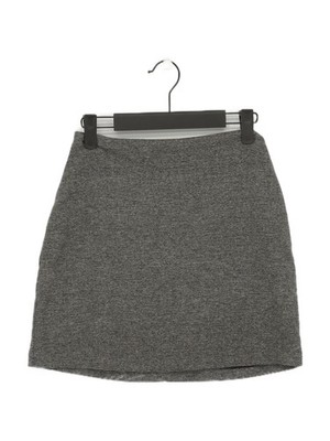 Wilfred Damen Minirock UK 8 Grau Wolle