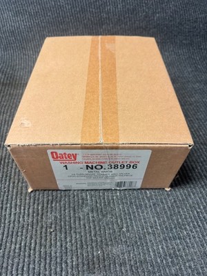 New! Oatey 38996 1/4 Turn CPVC Metal Washing Machine Outlet Box Hammer Arrestor