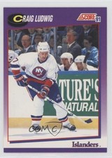 1991-92 Score American Craig Ludwig #13 11fi