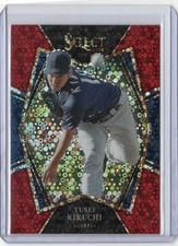 2022 Panini Select #152 Yusei Kikuchi Red Disco