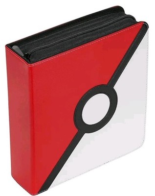 Pokéball Sammelkarten Mappe Zip Album 400 Karten 50 Seiten TCG Ordner