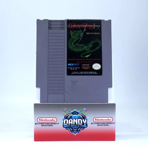 Wizardry: Proving Grounds of the Mad Overlord Authentic, Tested - Saves - NES