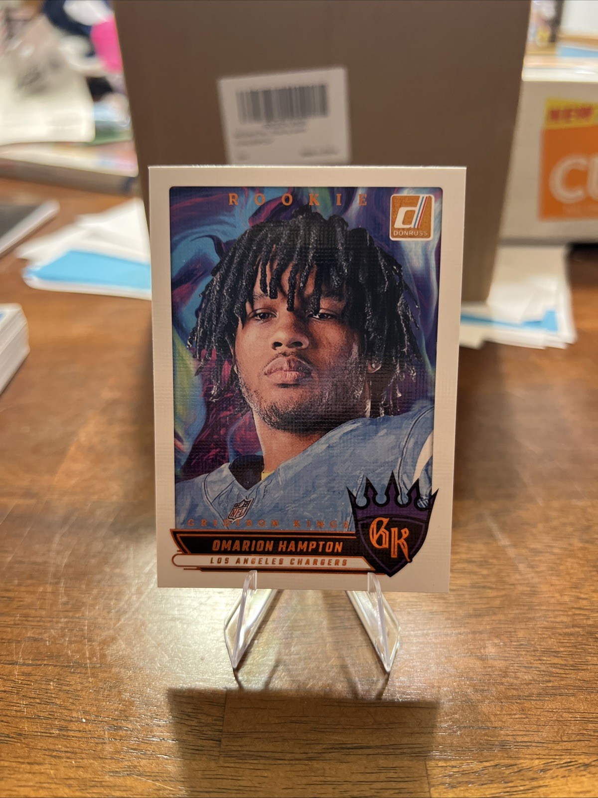 OMARION HAMPTON 2025 Donruss Gridiron Kings RGK-OHN