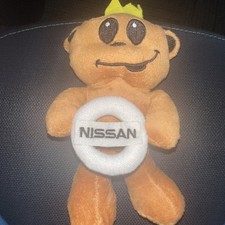 Genuine Nissan Bear Mascot Plush Doll Toy