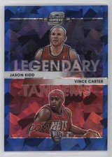 2022 Contenders Optic Blue Cracked Ice Prizm 75/75 Jason Kidd Vince Carter 3a1