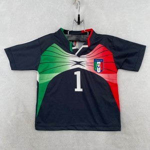 Kids Italy Soccer Jersey Buffon 1 Replica Youth Football Shirt