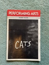 CATS Performing Arts Shubert Theatre Program 