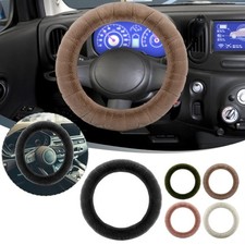 Universal Fit Mink Steering Wheel Cover for Enhanced Comfort & All-Season Grip