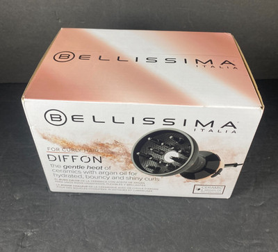 Bellissima DF1 5000 Hair Diffuser Diffon Ceramic Dryer Curly Hair w/ Argan Oil