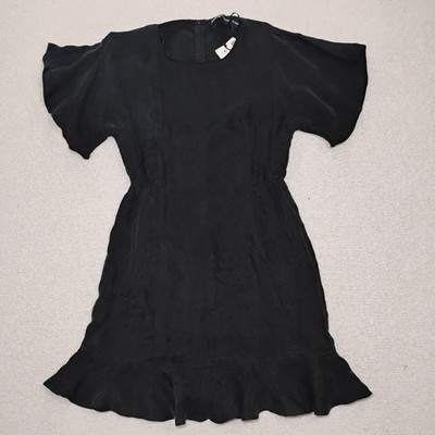 black preppy dress Birthday Girl Black Mini Party Dress